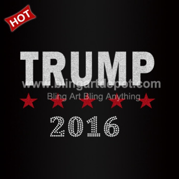 US Election Trump 2016 Rhinestone Transfers US Election Trump 2016 Rhinestone Transfers